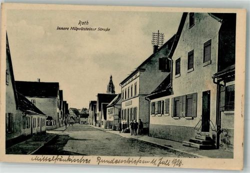 91154 W8542 Roth , Mittelfr - Innere Hilpoltsteiner Straße