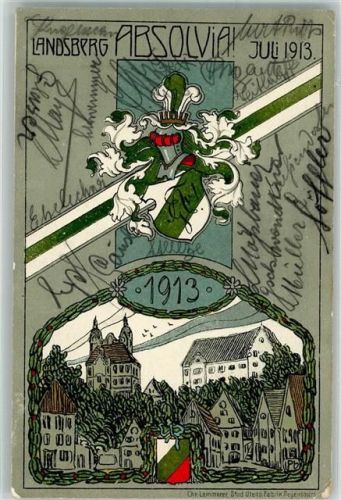 Landsberg Absolvia Juli 1913