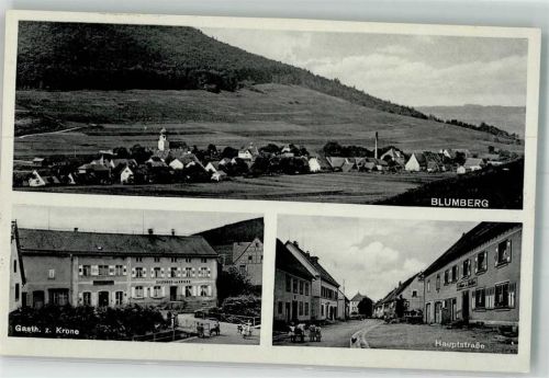 Blumberg Gasthaus zur Krone Hauptstraße