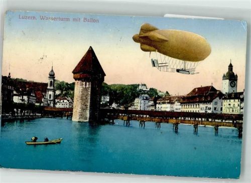 Luzern 1911 Wasserturm
