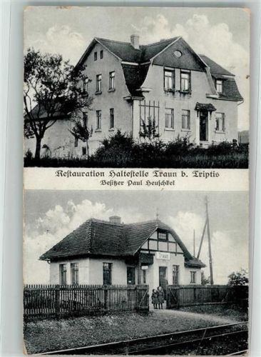 Traun Gasthaus Haltestelle Bahnhof