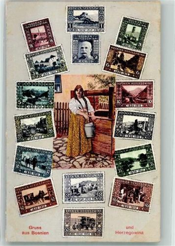 1912 Briefmarkenabbildungen