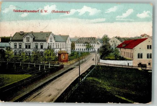 Teichwolframsdorf 1920 Hakenberg Inflationsporto