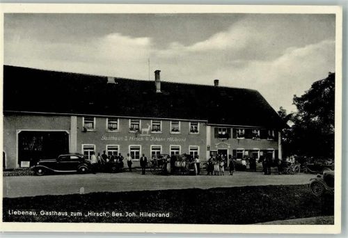 Liebenau Gasthaus zum Hirsch Kutsche