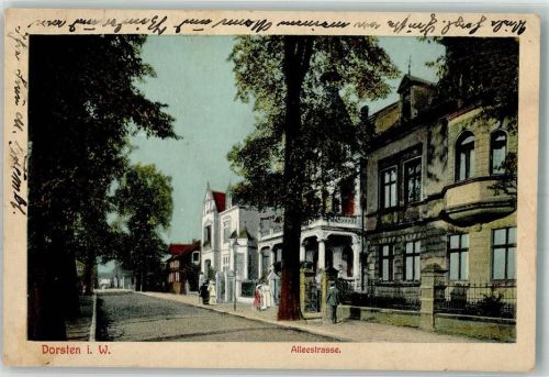Dorsten 1912 Alleestraße Vilen