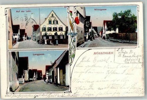 Mössingen Auf der Lehr Apotheke Langgasse Mittelgasse