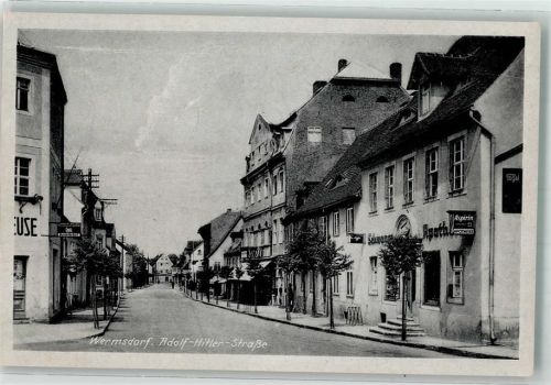 Wermsdorf WK II Adolf Hitler-Straße Apotheke