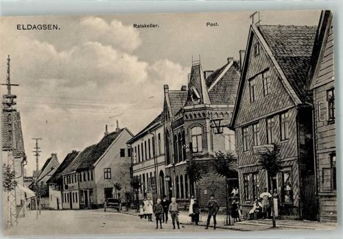 Eldagsen 1913 Gasthaus Ratskeller Post