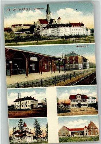 St. Ottilien 1919 Bahnhof Geltendorf