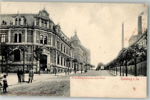 Radeberg Dresdenerstraße Postgebäude