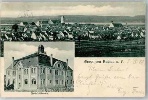 Bad Buchau 1907 Elektrizitätswerk