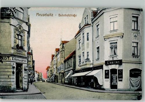 Meuselwitz Bahnhofstraße Tabakwarenhandlung Eisenwarengeschäft