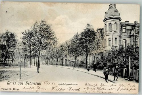 Helmstedt 1905 Schöningerstraße