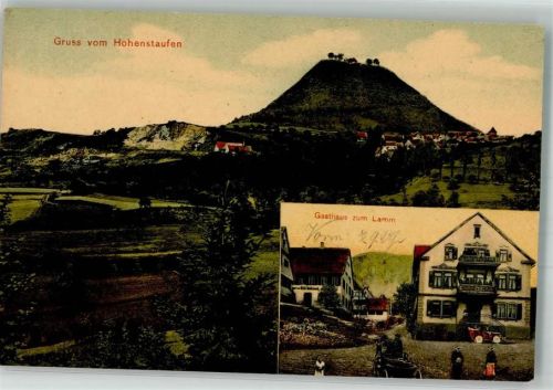 73033 W7320 Hohenstaufen 1908 - Gasthaus zum Lamm Oldtimer