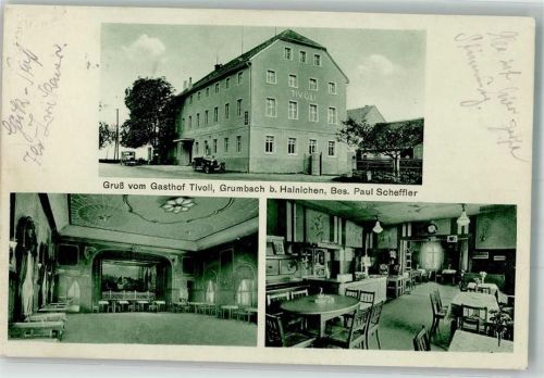 Grumbach Gasthaus Tivoli Gaststube Festsaal
