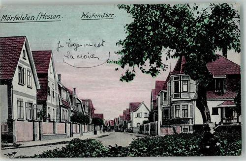 Mörfelden 1919 Wesendstraße