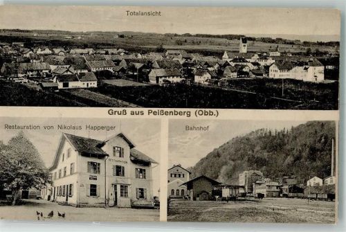 Peißenberg Gasthaus Happerger Hühner Bahnhof