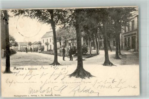 Marne 1901 Dorfstraße Hotel