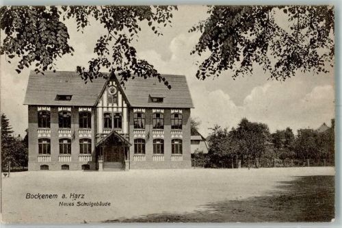 Bockenem 1909 Neues Schulgebäude