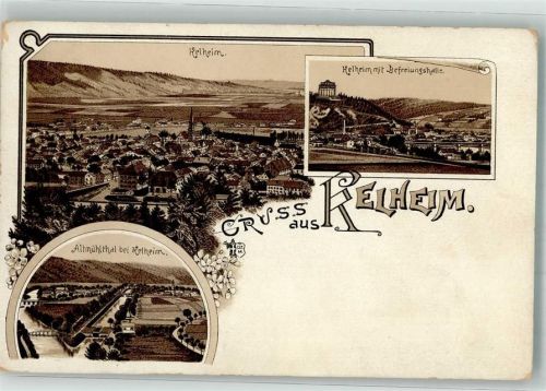 Kelheim Befreiungshalle Altmühltal Verlag Ottmar Zieher-München