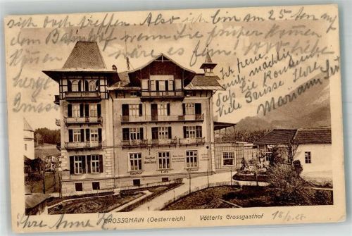 Großgmain 1928 Gasthaus Vöttels