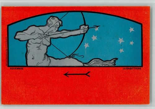 Novembre Jahreszeiten Jugendstil Schütze