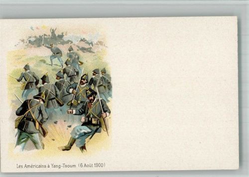 Les Americains a Yang-Tsoum 1900 Boxeraufstand 1900 BOAKC