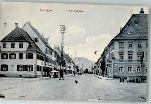 Balingen 1908 Friedrichstraße