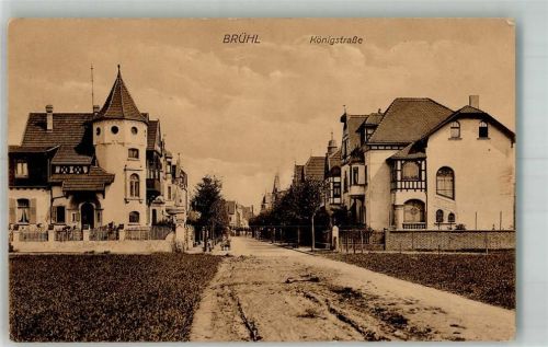 Brühl 1915 Königstrasse Villen