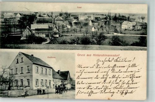Uhlmannsdorf 1909 Hinteruhlmannsdorf Gasthaus