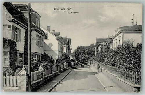 Gummersbach 1912 Roonstrasse Villen
