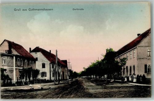 99628 O5231 Guthmannshausen - Dorfstraße