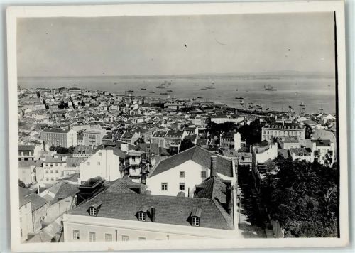 Lisboa 1940 - 1950 Tajamündung