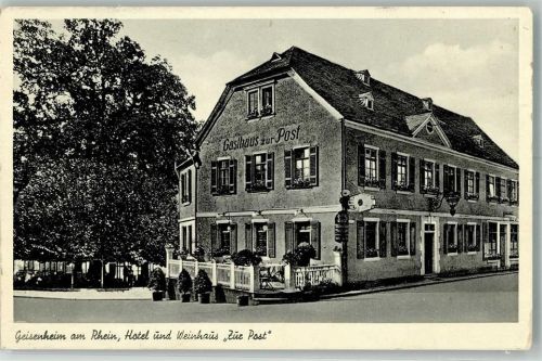 Geisenheim Gasthaus zur Post Hotel und Weinhaus