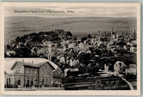 Birkenfeld 1919 Bahnhof