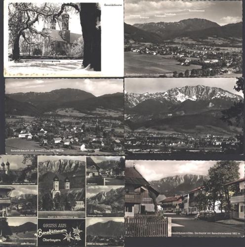 Benediktbeuern Lot mit 6 AK