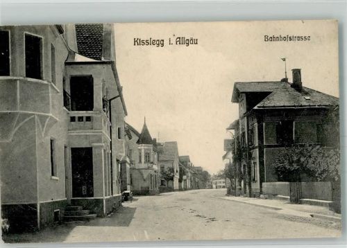 Kißlegg 1913 Bahnhofstraße