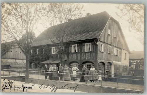 Bad Oppelsdorf 1910 Wohnhaus Foto AK