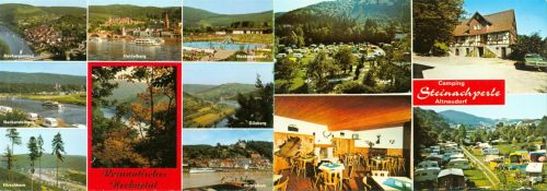 Altneudorf Camping Steinachperle Gasthaus Innen- und Aussenansicht Neckartal Hirschhorn Neckarsteinach Neckargemünd