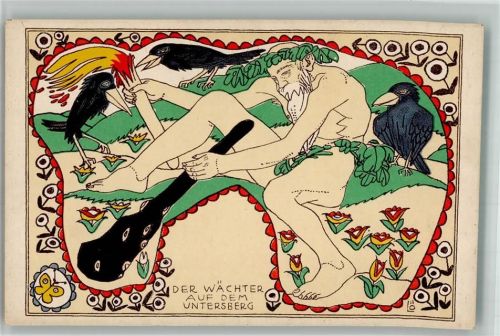 Salzburg WW 911 Löffler Bertold Jugendstil