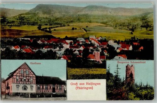 Heilingen 1920 Gasthaus Heilingen Nachporto