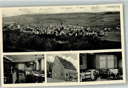 Merklingen Gasthaus zum Adler Gaststube Zapftresen Speisezimmer