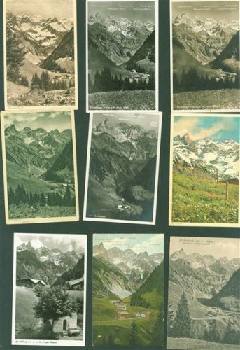 Einödsbach Lot mit 25 AK