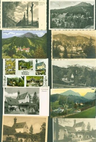 Birkenstein Lot mit 21 AK Wallfahrtskapelle