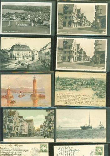 W8990 Lindau Bodensee Lot mit 23 AK Passionsspiel Posten 21 bis 100 AK
