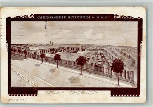 Tempelhof 1916 Kaorsserie Schebera GmbH Fabrik