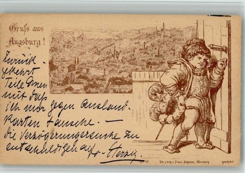 Augsburg 1896 Scheiner Nr. 41
