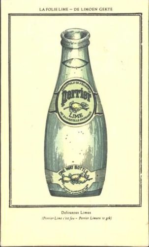 Perrier Filzdeckel