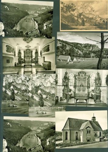 Fridingen Lot mit 19 AK Originale aus dem Archiv des Metzverlages viele mehrfach