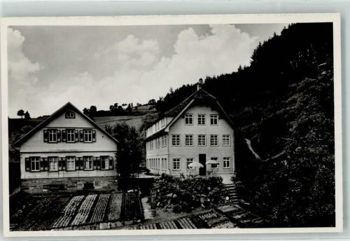 Schwarzenberg Kurhaus Murgtalperle Foto AK